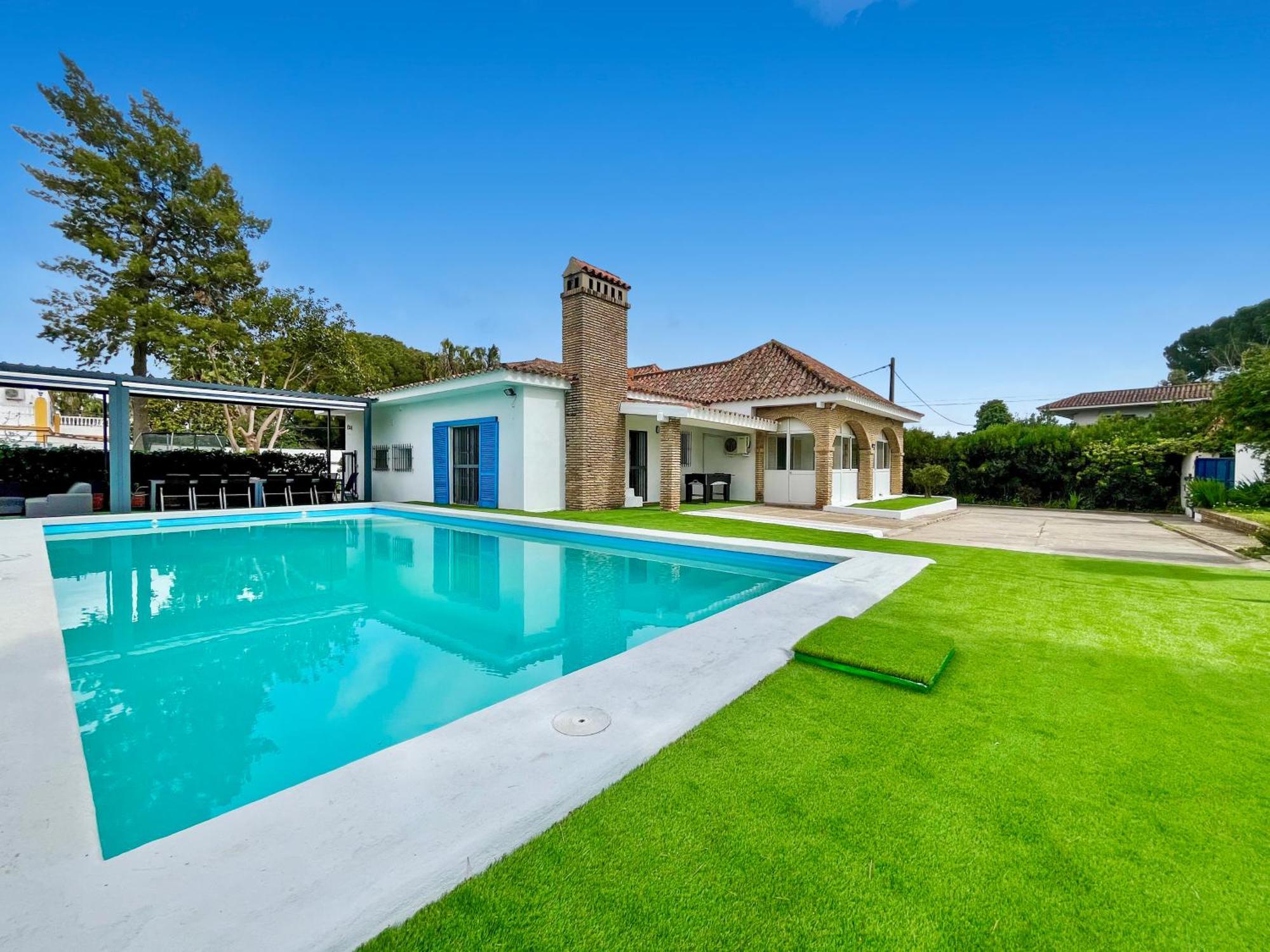 Villa San Patricio I Piscina Privada I Jacuzzi Spa I Bbq I Ps5 I Aire Acon I 3000M2 I 5Min-Centro Jerez de la Frontera Exterior photo